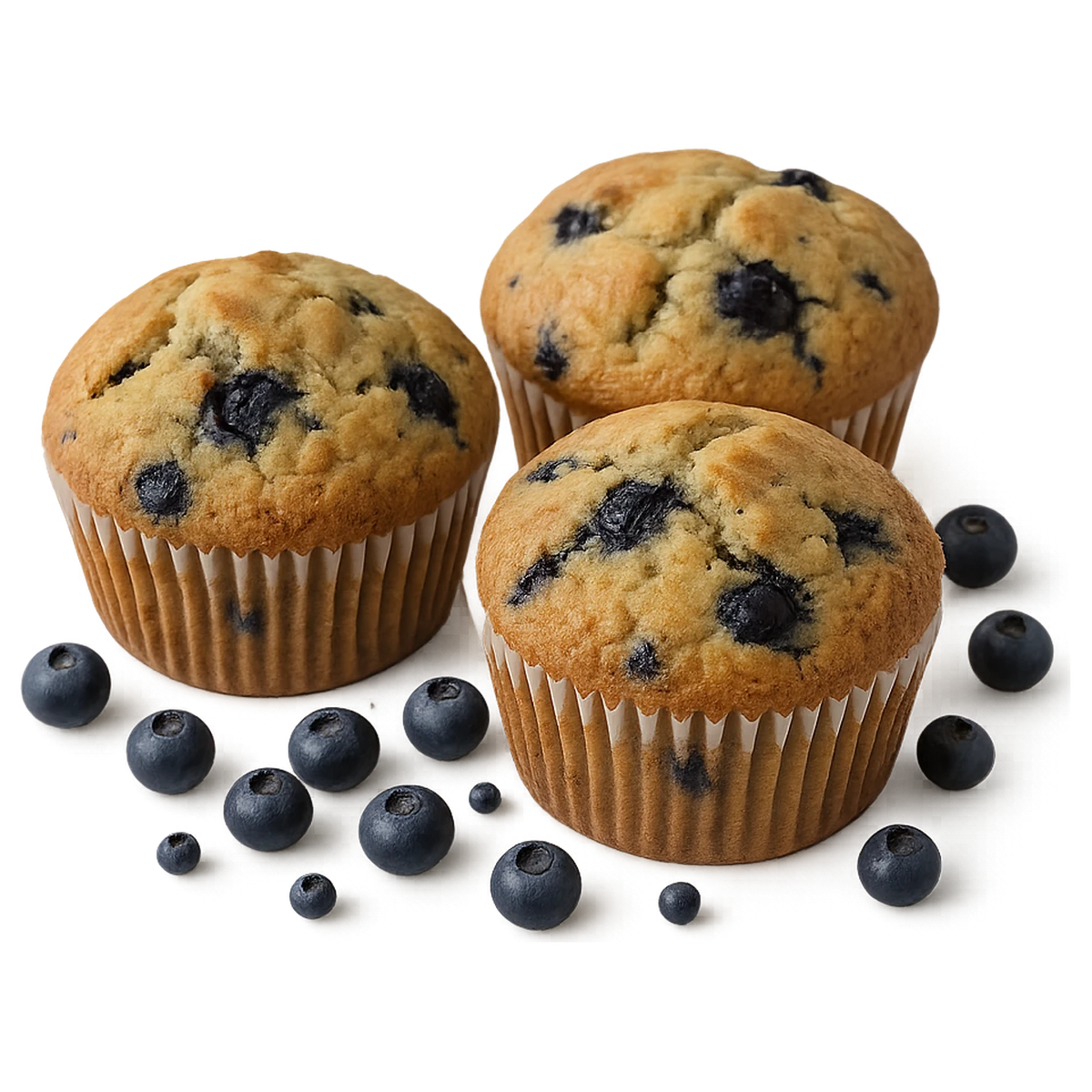Chiara's blueberry muffins